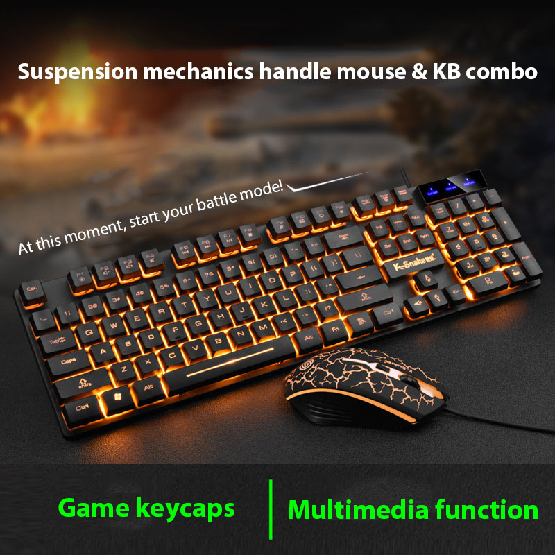 Gaming Keyboard And Mouse Combo - KM320 키보드 및 마우스 세트 방수