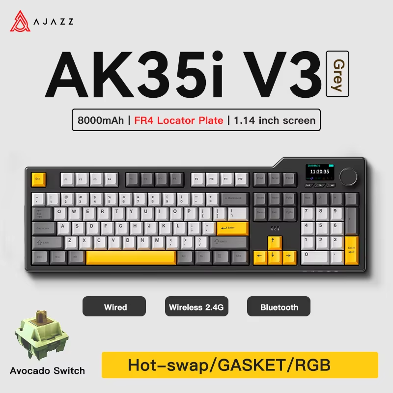 Gaming Keyboard Thocky - 아자즈 AK35I V3/V4 MAX 트라이 모드