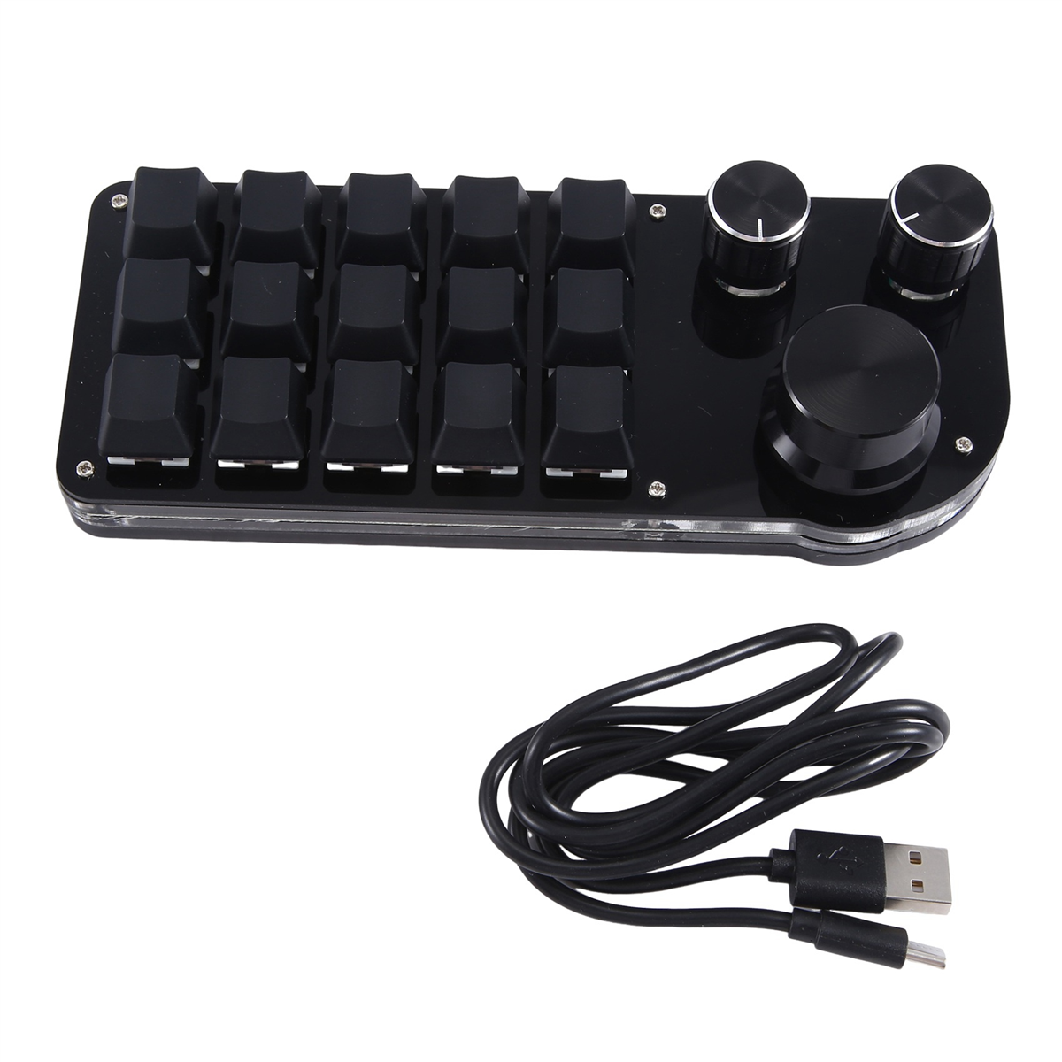 Gaming Keyboard Mini - 맞춤형 프로그래밍 매크로 기계식 핫스왑 A,