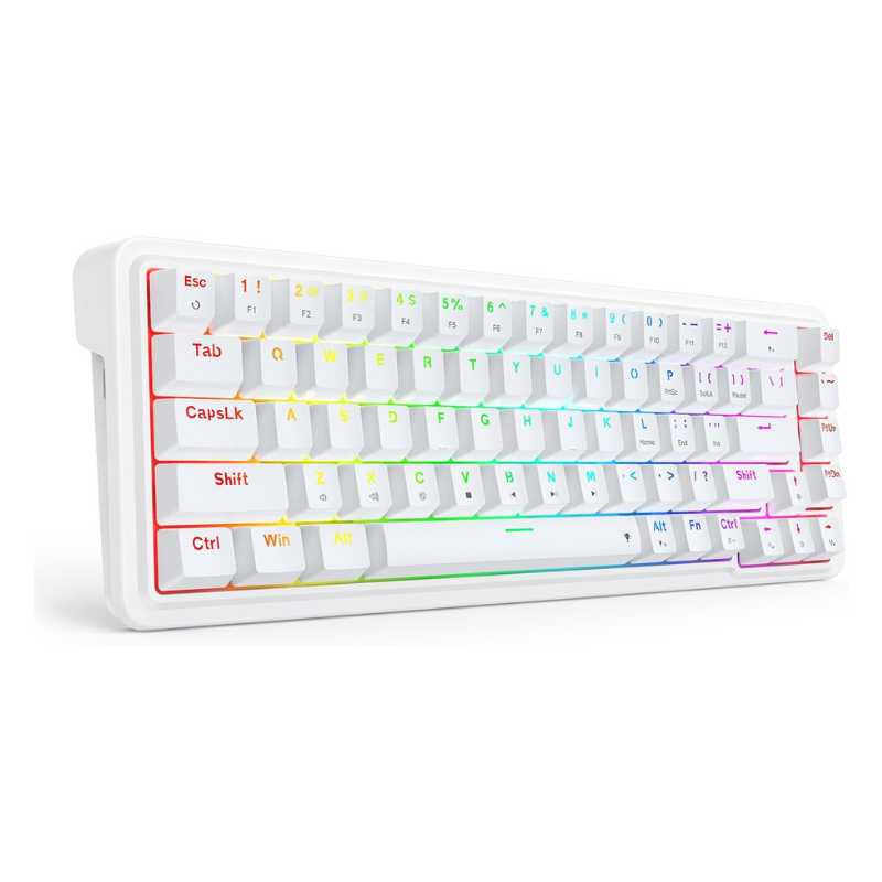 Gaming Keyboard No Noise - Redragon 65% 유선 개스킷 게임용 키보드,