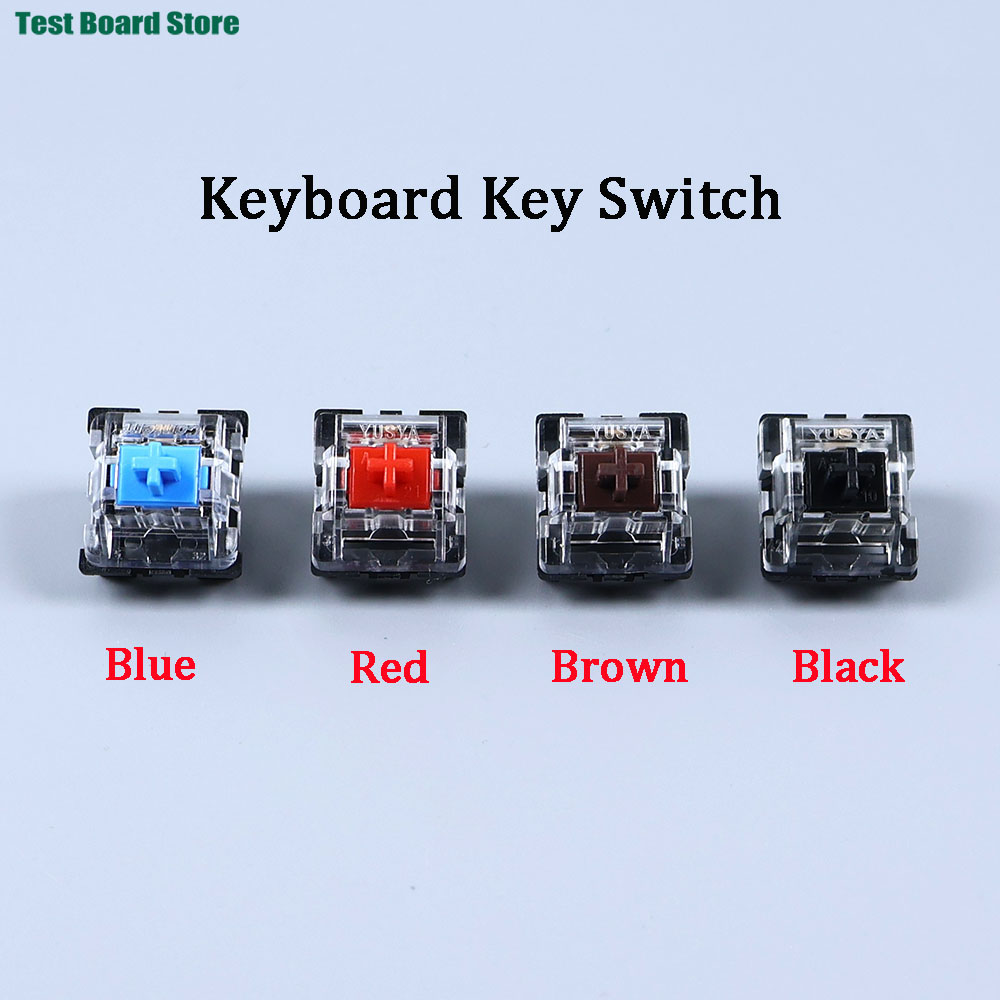 Keyboard Gaming Blue Switch - 2핀 클릭형 선형 촉각 무소음 키보드