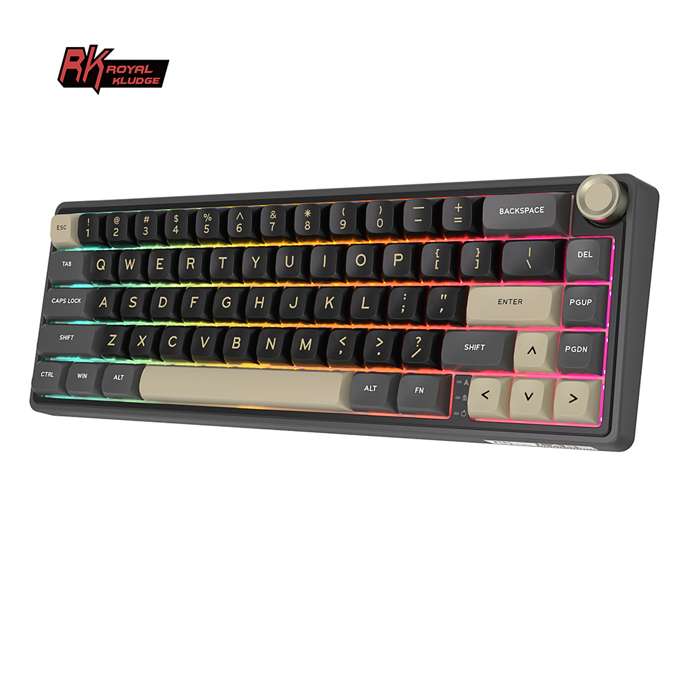 Gaming Keyboard Thocky - 로얄 클러지 RK R65 브라질 포르투갈어