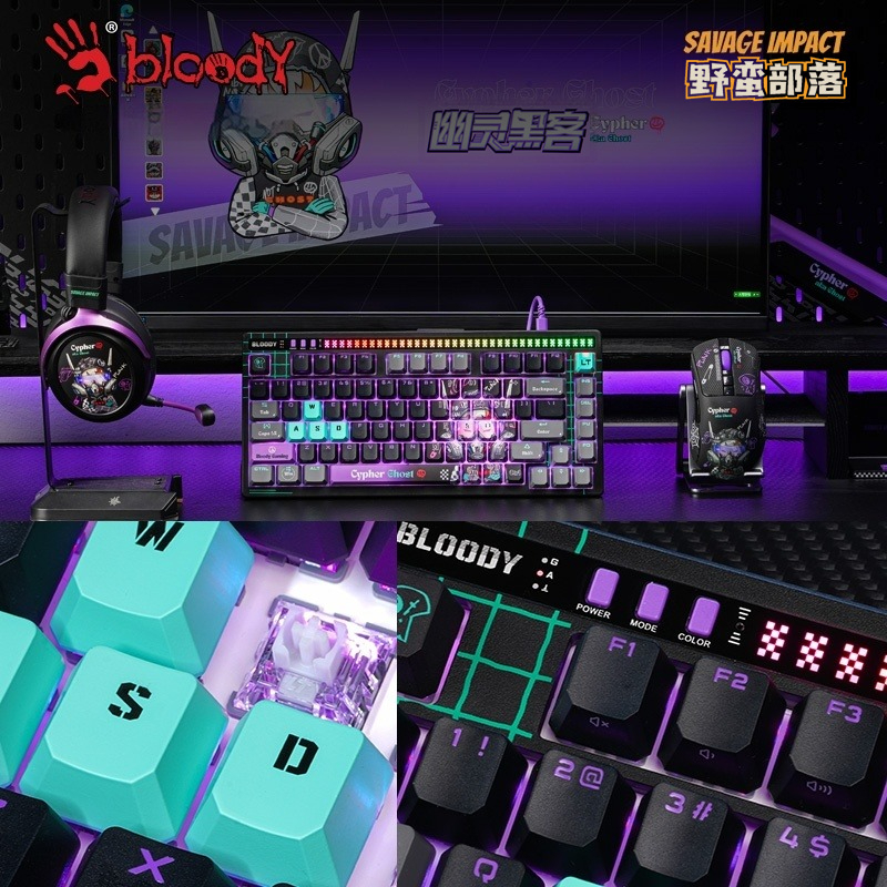 Gaming Keyboard No Noise - A4Tech AT75 기계식 키보드 핫 스왑