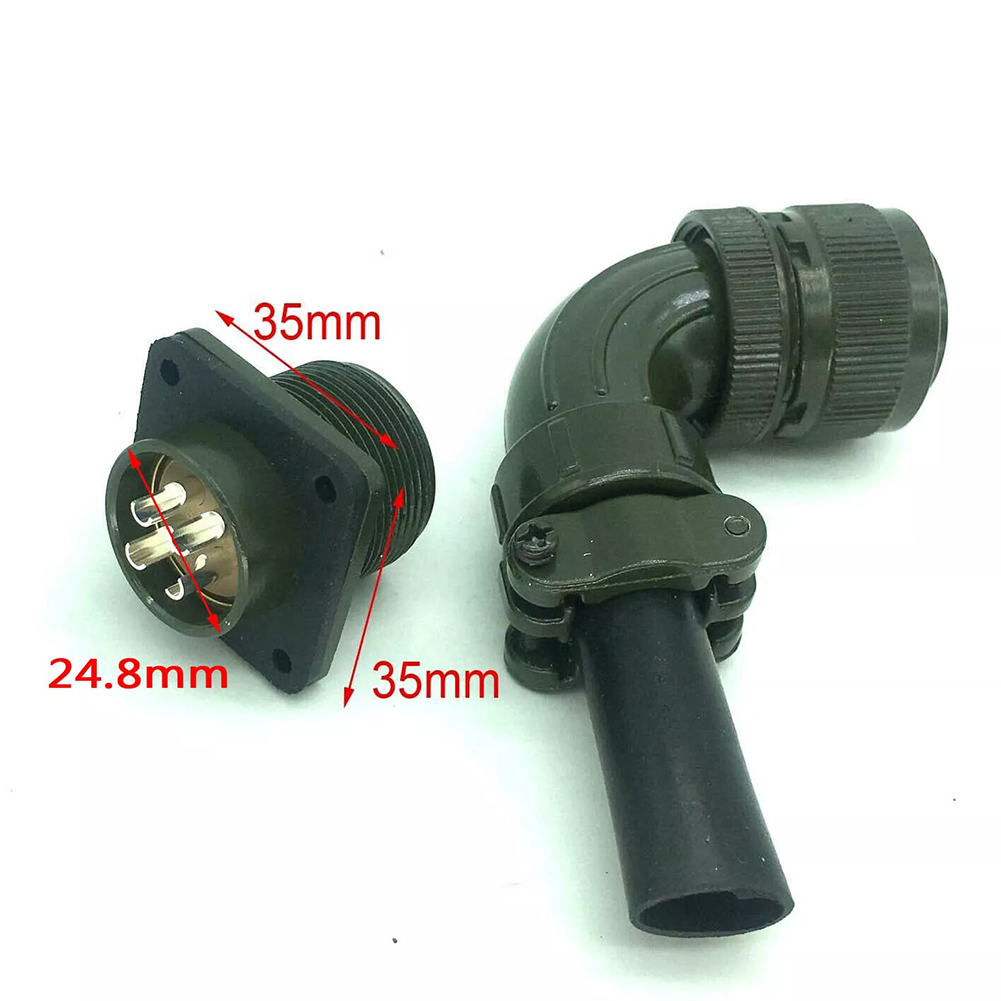 Aviator Connector Kit - 항공 커넥터 4핀 90도 키트 3108
