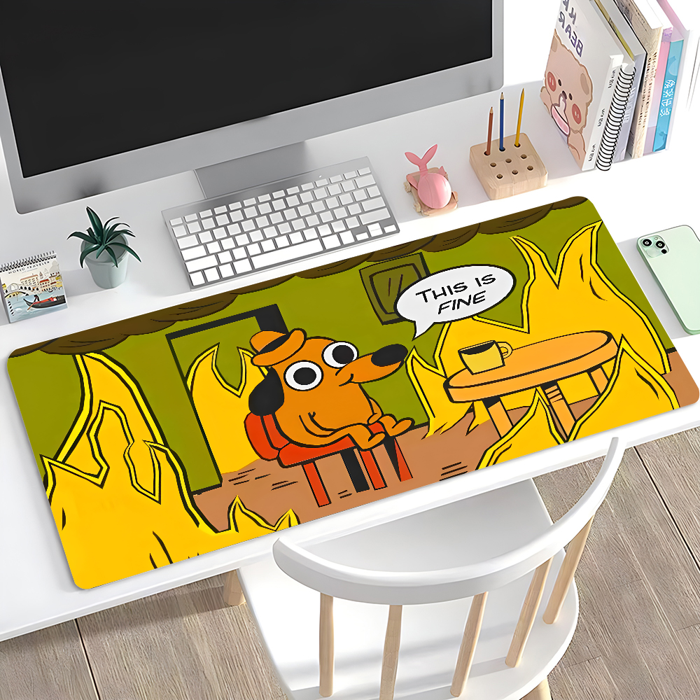 Gaming Keyboard And Mouse - 이것은 Fine Dog Dachshund Mousepad 900x400mm