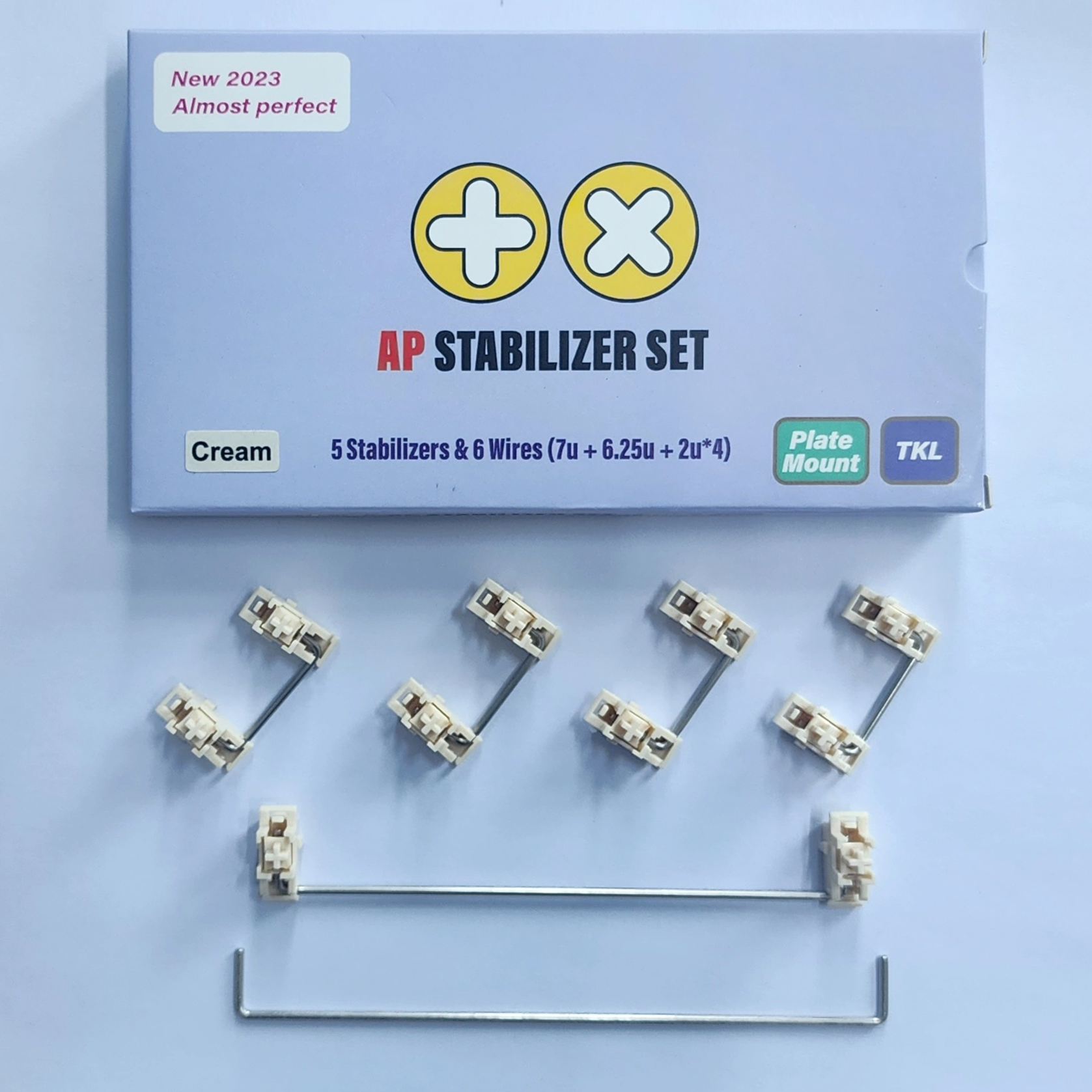Mechanical Switch Tester - TX 안정기 TKL 레이아웃용 AP 플레이트