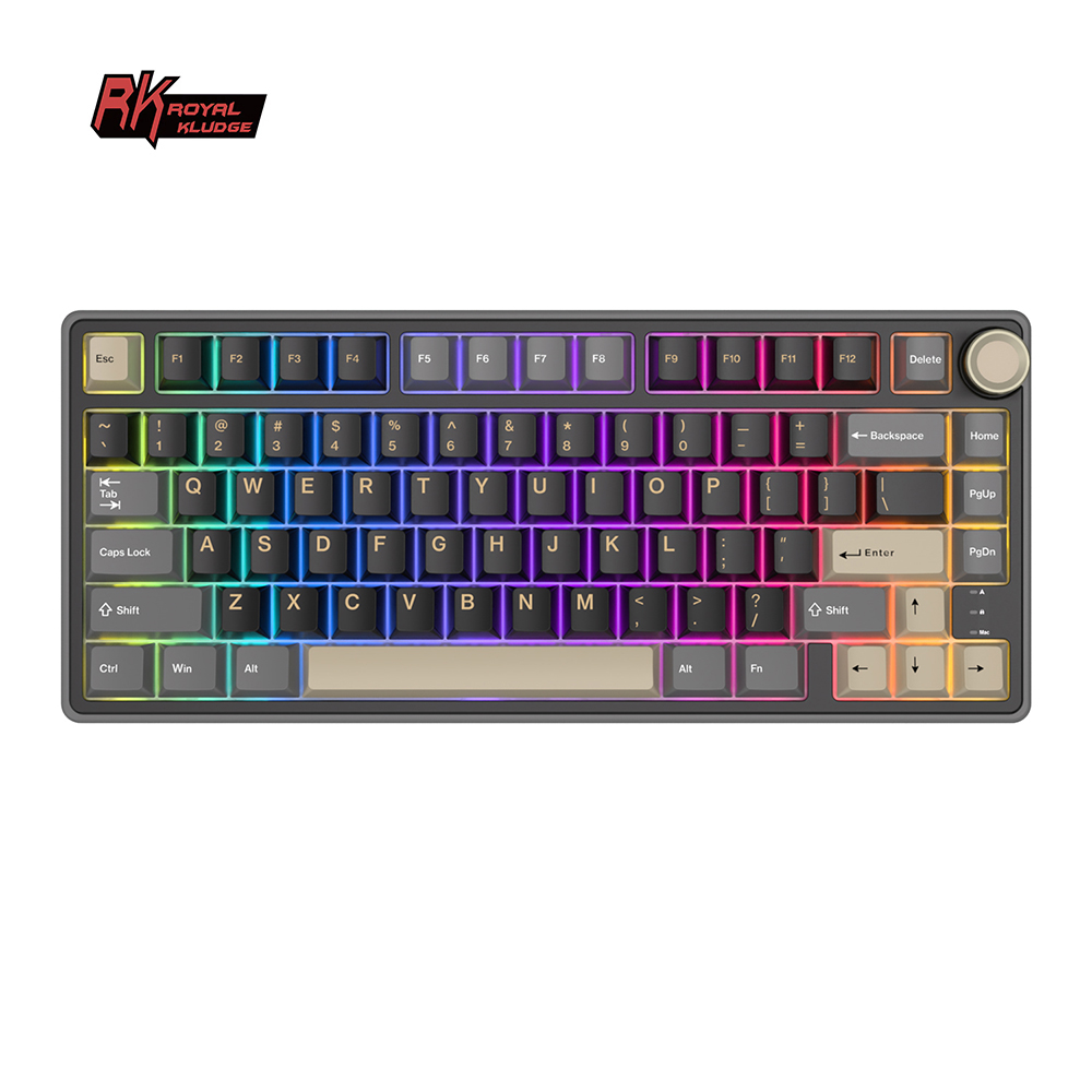 Gaming Keyboard Thocky - Royal Kludge RK R75 유선 게이밍