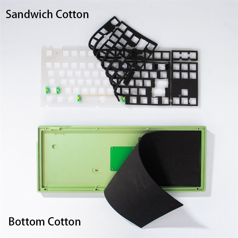 Gaming Keyboard No Noise - 기계식 키보드 샌드위치 코튼 바닥 코튼