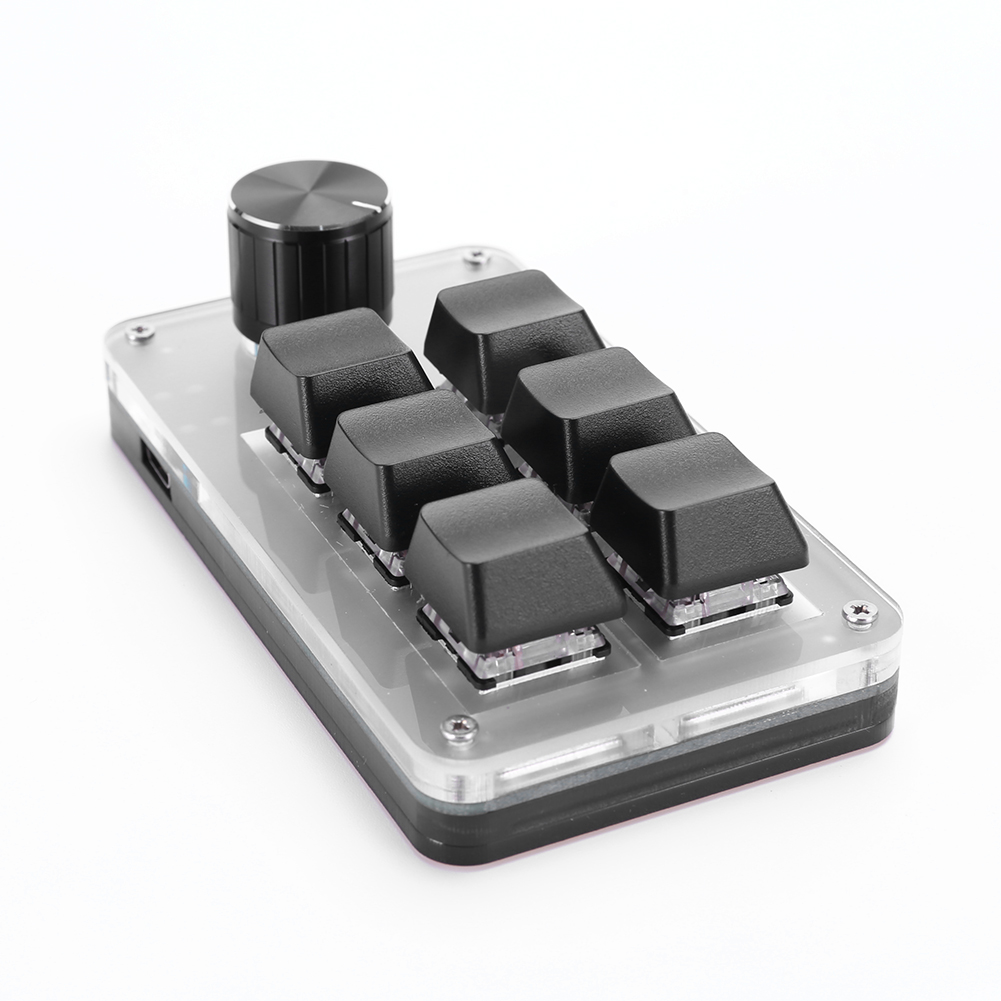 Gaming Keyboard 1 Hand - 6키 1노브 한손 기계식 게이밍 키보드