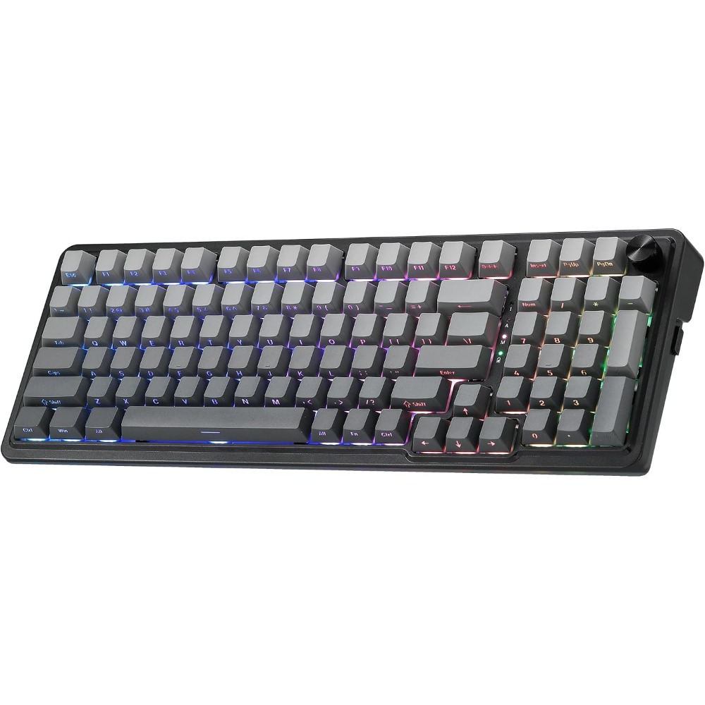 Gaming Keyboard No Noise - 98키 무선 기계식 게이밍 키보드 (RGB,