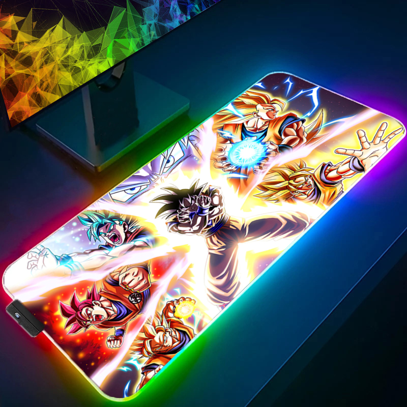Gaming Keyboard En Mouse - LED 마우스 패드 드래곤 볼 컴퓨터