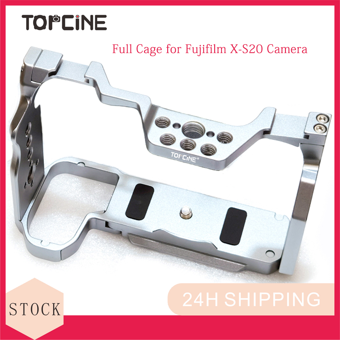 Aluminum Case 65 - Fujifilm X-S20 액세서리 케이스용 Topcine 카메라
