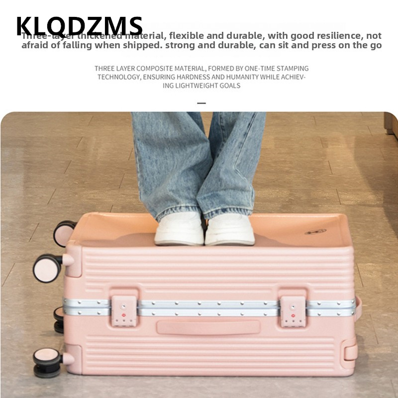 Aluminum Case 65 - KLQDZMS 20인치22인치24인치26인치 알루미늄 프레임 여행가방 대용량