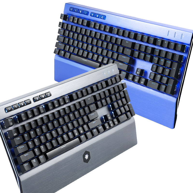 Keyboard Gaming Blue Switch - HEXGEARS GK739 핫 스왑 가능 디자인