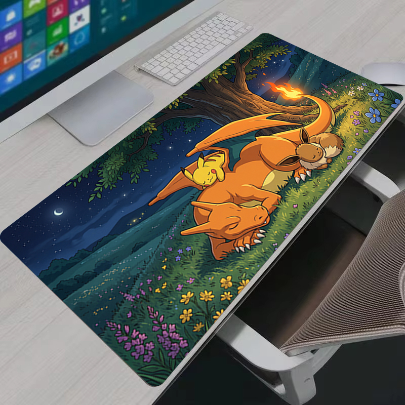 Gaming Keyboard En Mouse - 마우스 패드 애니메이션 PC 게이머 캐비닛