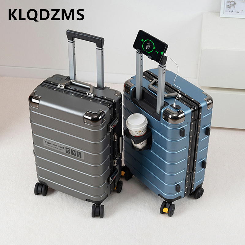 Aluminum Case 65 - KLQDZMS 알루미늄 프레임 여행 가방 대용량