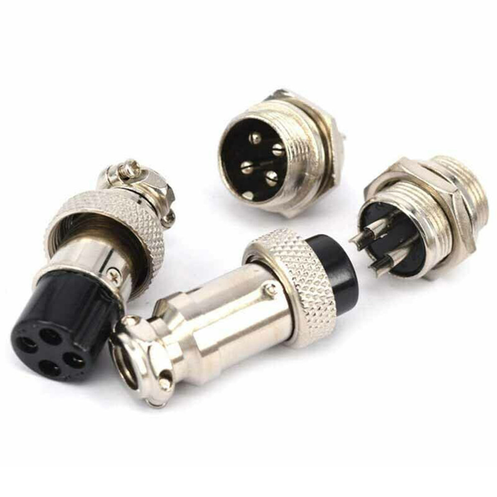 GX16-4 4핀 항공 커넥터 키트 5쌍 금속 패널 마 - Aviator Connector Kit 리뷰 및 가격