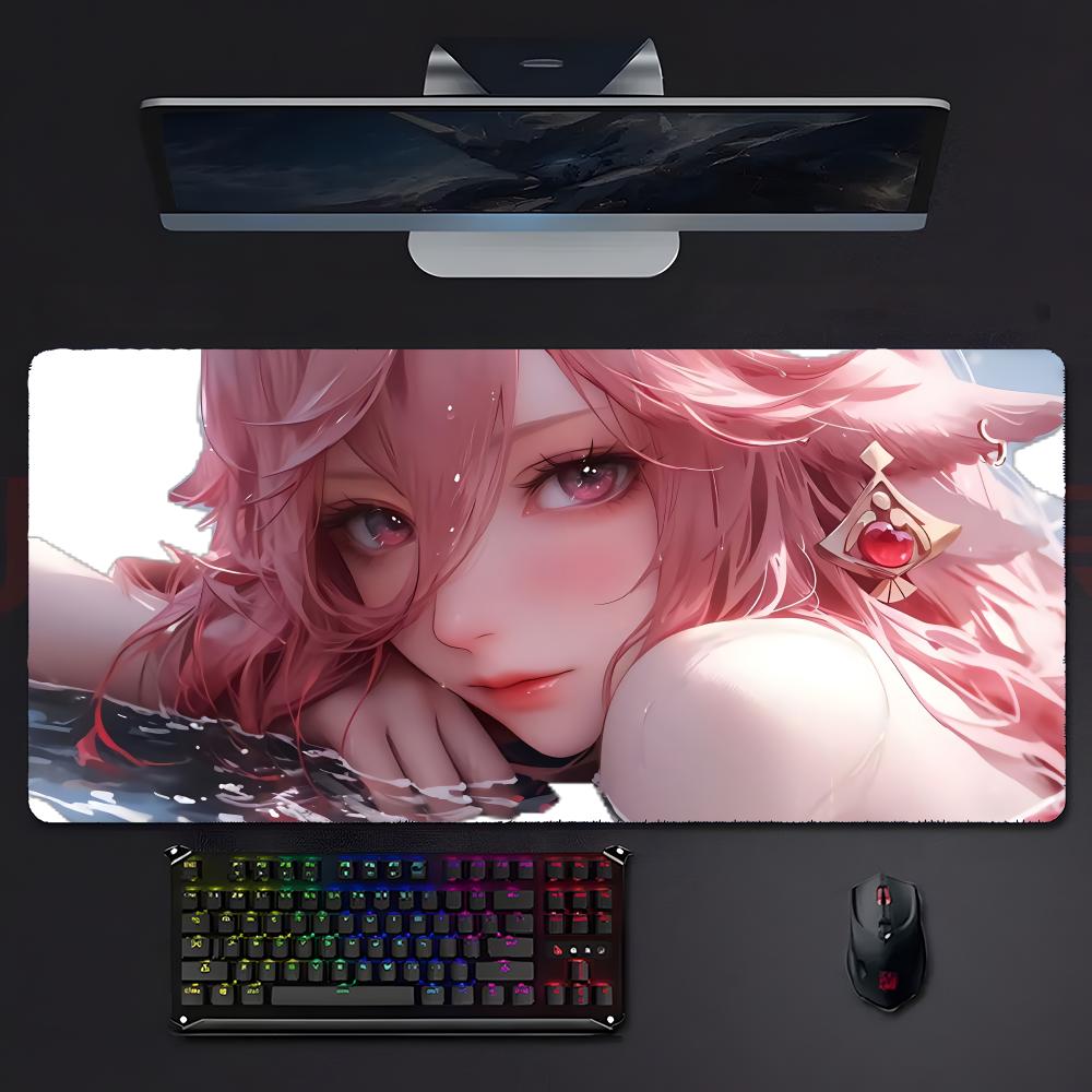 애니메이션 마우스 패드 게이머 XXL 키보드 테이블 매 - Gaming Keyboard Half 리뷰 및 가격
