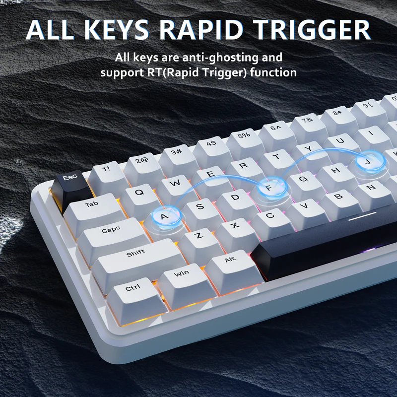 ATTACK SHARK X65 HE 65% 유선 게이밍 - Gaming Keyboard Thocky 리뷰 및 가격