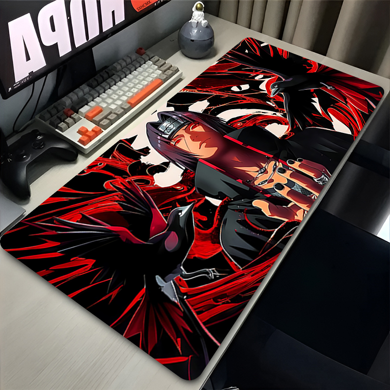 마우스 패드 게이머 대형 XXL Uchiha Itach - Gaming Keyboard En Mouse 리뷰 및 가격