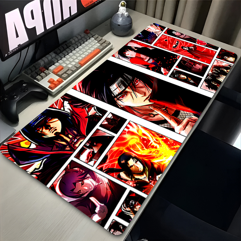 마우스 패드 게이머 대형 XXL Uchiha Itach - Gaming Keyboard En Mouse 리뷰 및 가격