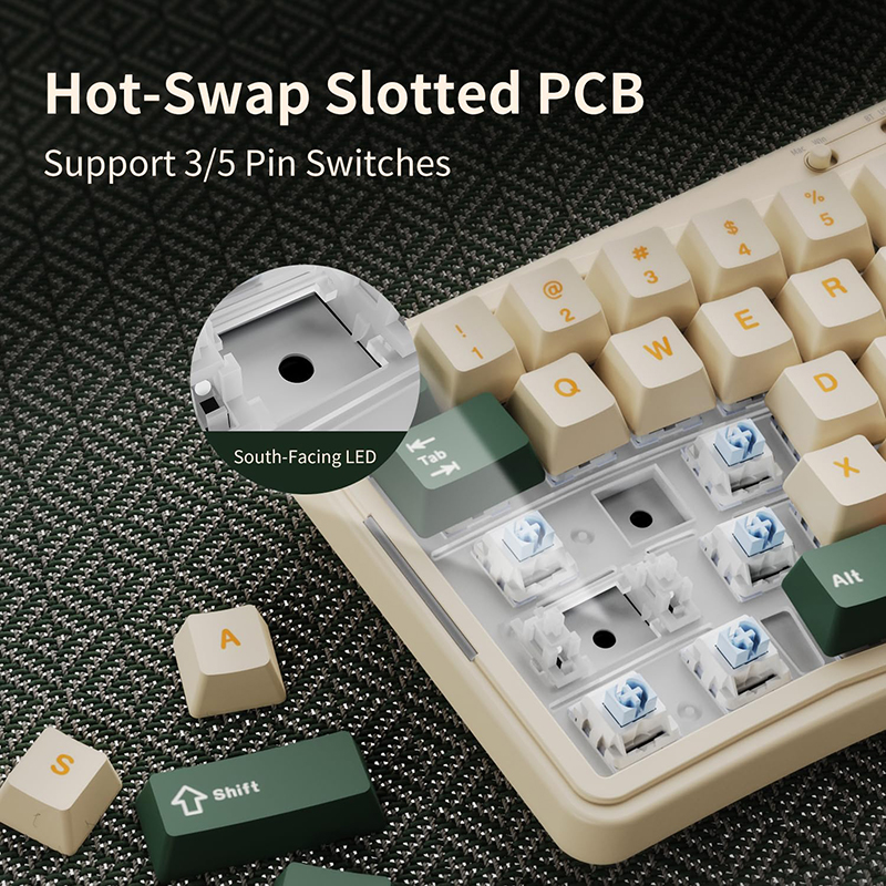 아자즈 AK35I V3/V4 MAX 트라이 모드 유선  - Gaming Keyboard Thocky 리뷰 및 가격