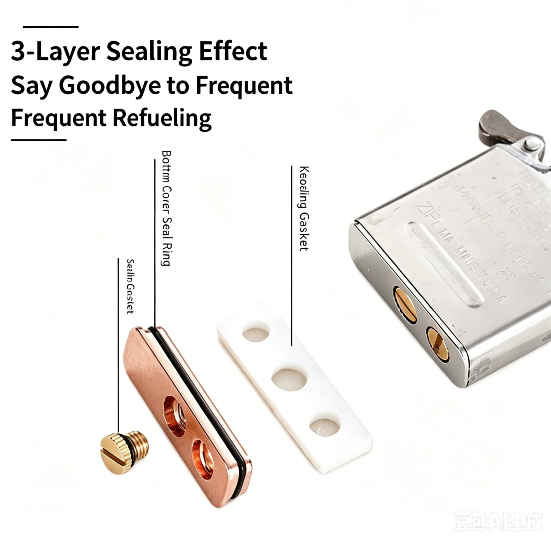 2세대 업그레이드된 표준 지포 등유 라이터용 삽입형 가 - Gasket Mount Kit 리뷰 및 가격