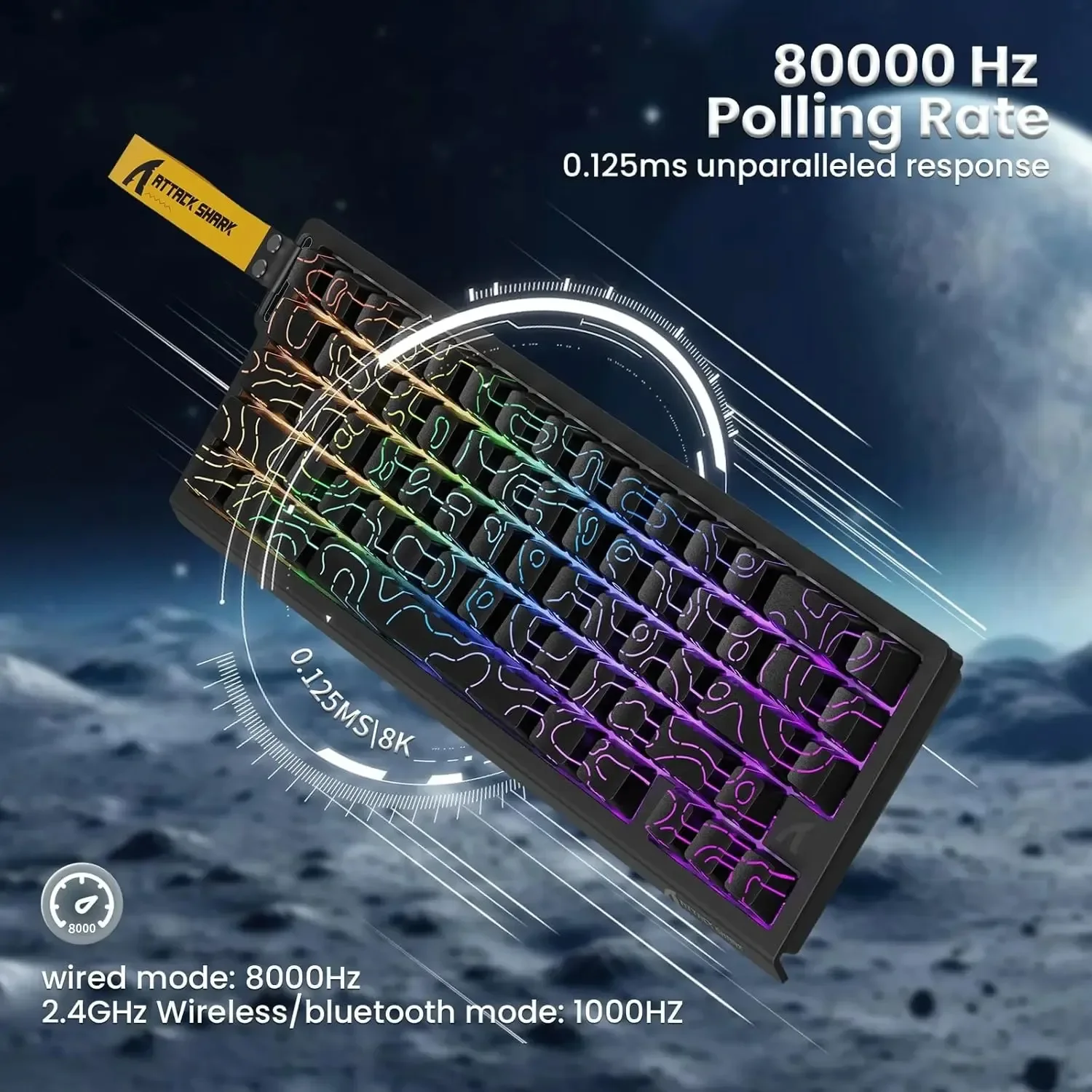 어택 샤크 X68PRO HE 무선 게이밍 키보드 - 8 - Keyboard Gaming Mac 리뷰 및 가격