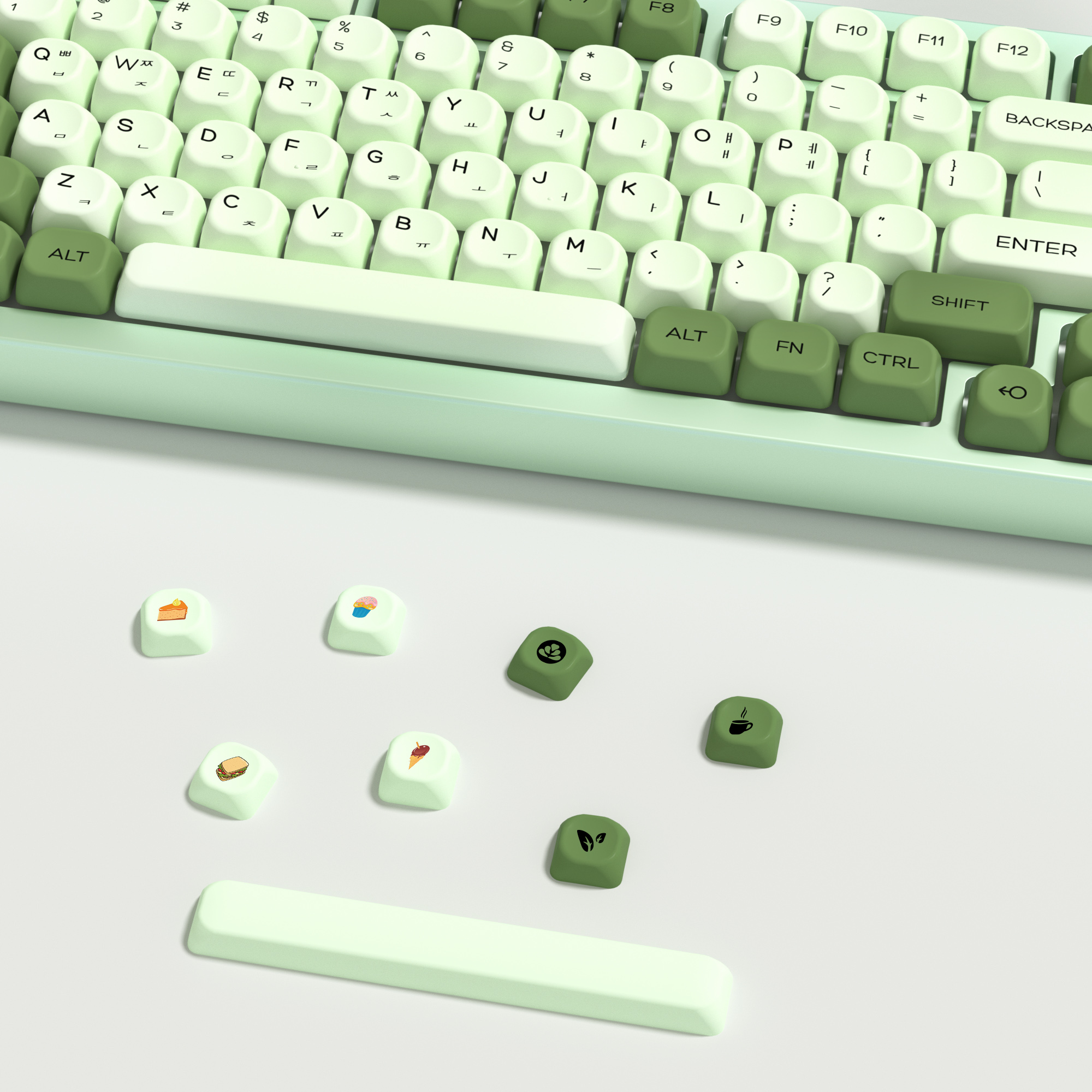 KBDiy Matcha 한국어 키 캡 녹색 MAC IS - Keyboard Gaming Mac 리뷰 및 가격