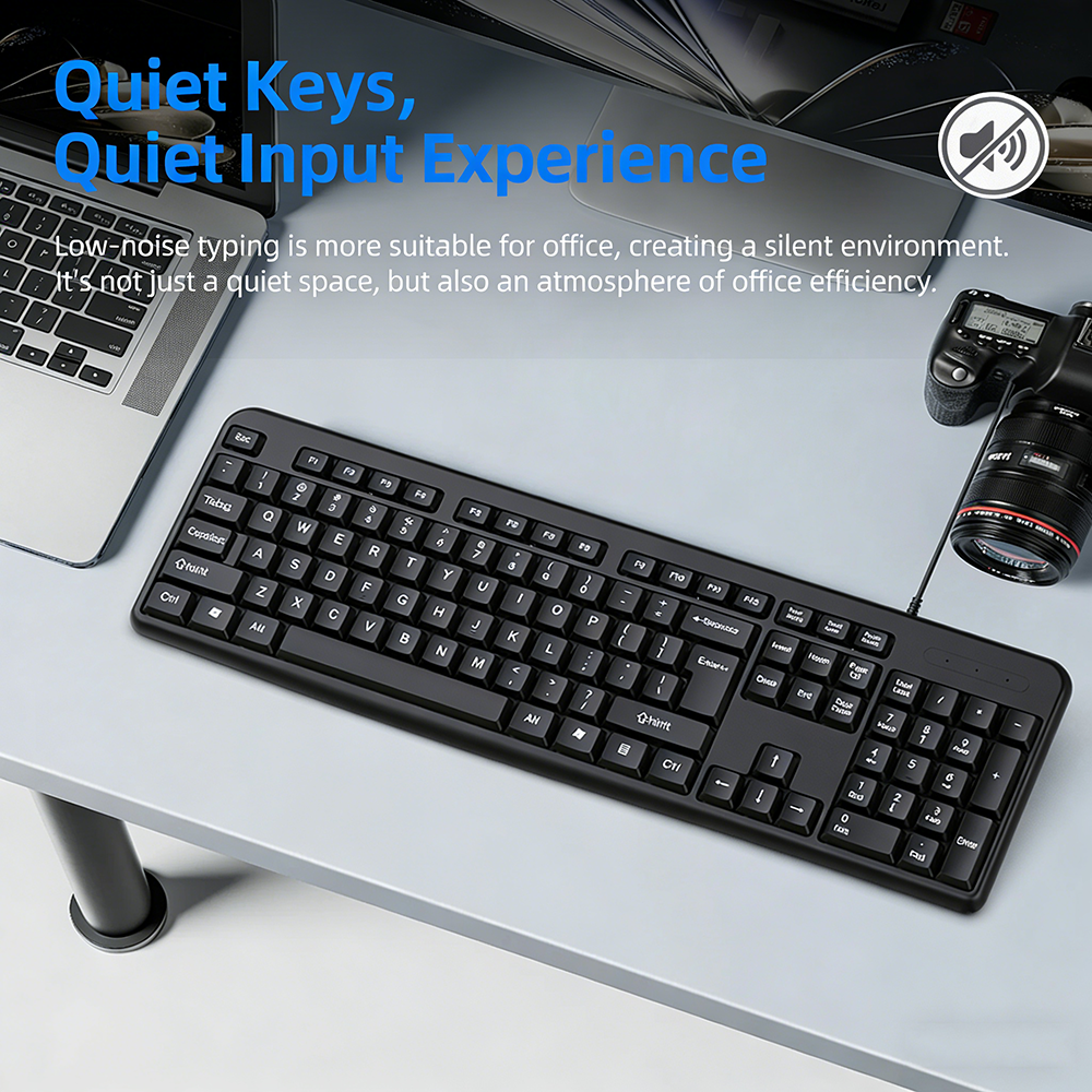 KEBIDUMEI USB 유선 키보드 104키 표준 키 - Keyboard Gaming Mac 리뷰 및 가격