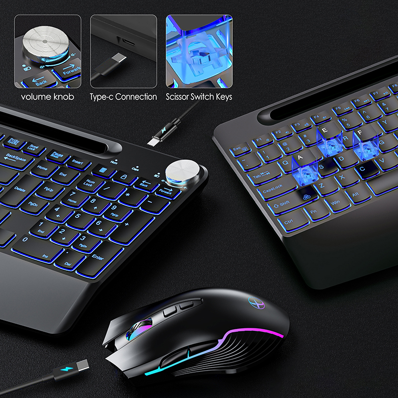 2.4G & C 타입 무선 키보드 마우스 콤보, 손목  - Gaming Keyboard And Mouse Combo 리뷰 및 가격