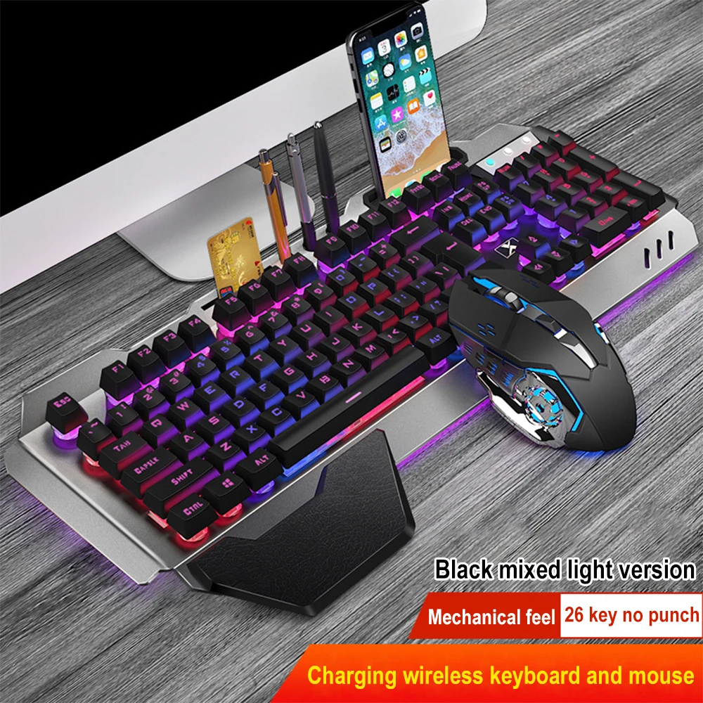 충전식 무선 키보드 및 마우스 제품군 게임용 컴퓨터,  - Gaming Keyboard Mini 리뷰 및 가격