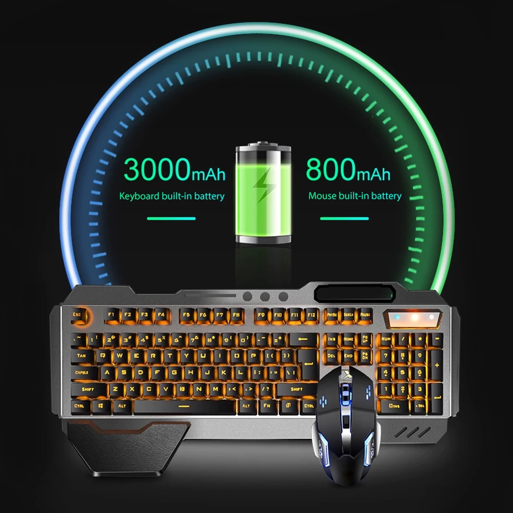 충전식 무선 키보드 및 마우스 제품군 게임용 컴퓨터,  - Gaming Keyboard Mini 리뷰 및 가격