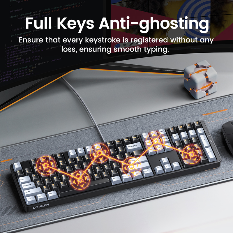 UGREEN 기계식 키보드 108 PBT 키캡, 유선  - Keyboard Gaming Mac 리뷰 및 가격