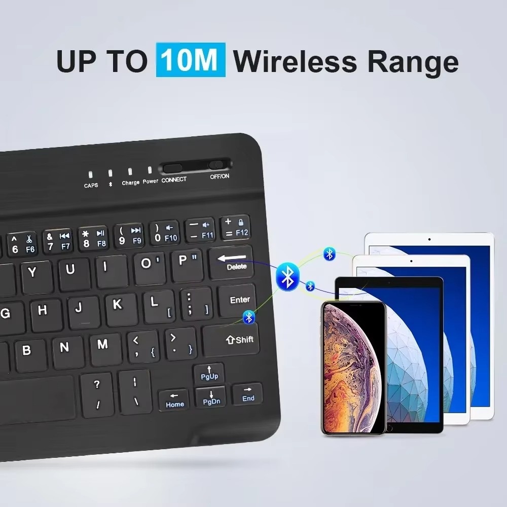 블루투스 5.0 무선 키보드 200mAh 충전식 무소음 - Gaming Keyboard Mini 리뷰 및 가격