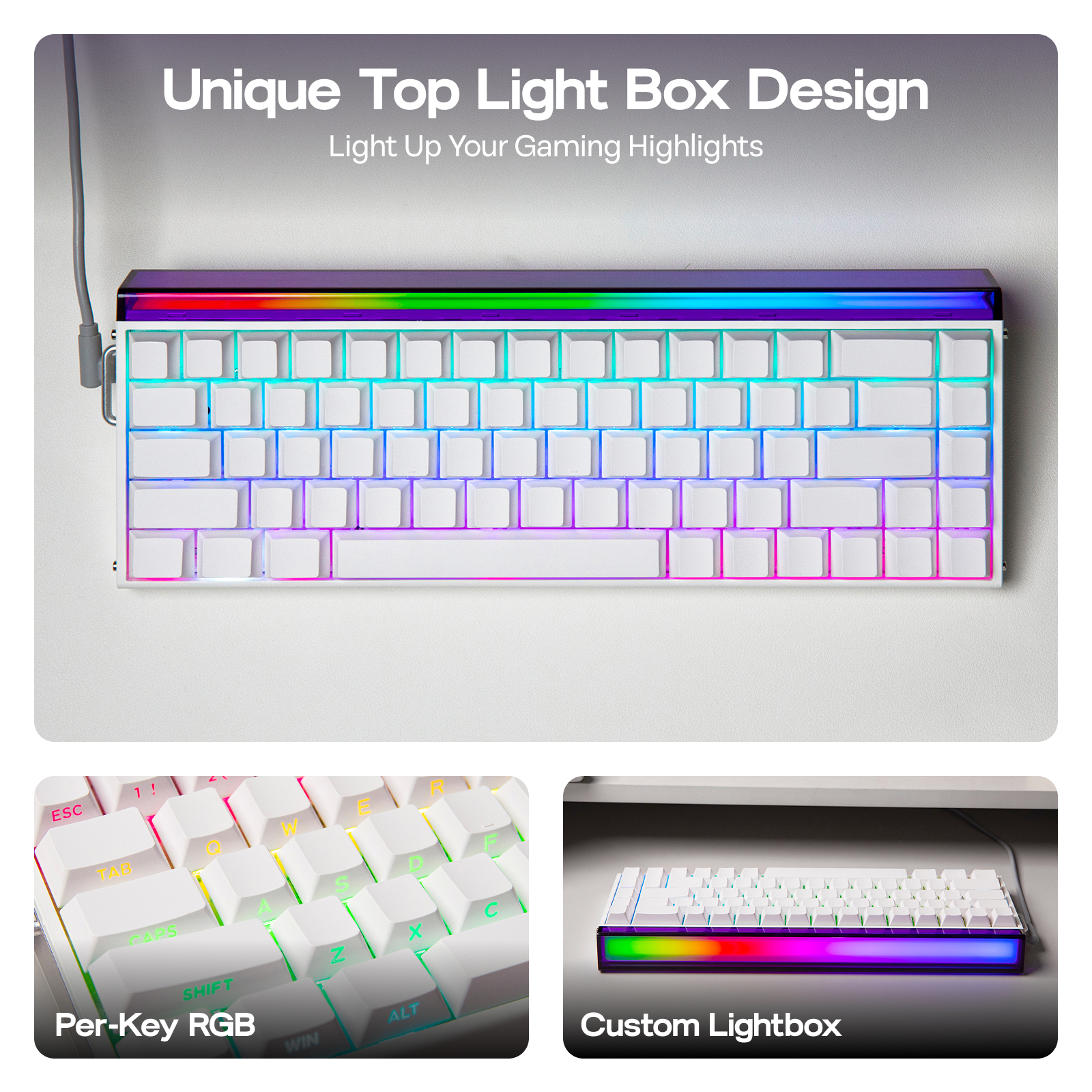 AULA Hero68 HE 65% ANSI QWERTY - Gaming Keyboard Hall Effect Switches 리뷰 및 가격