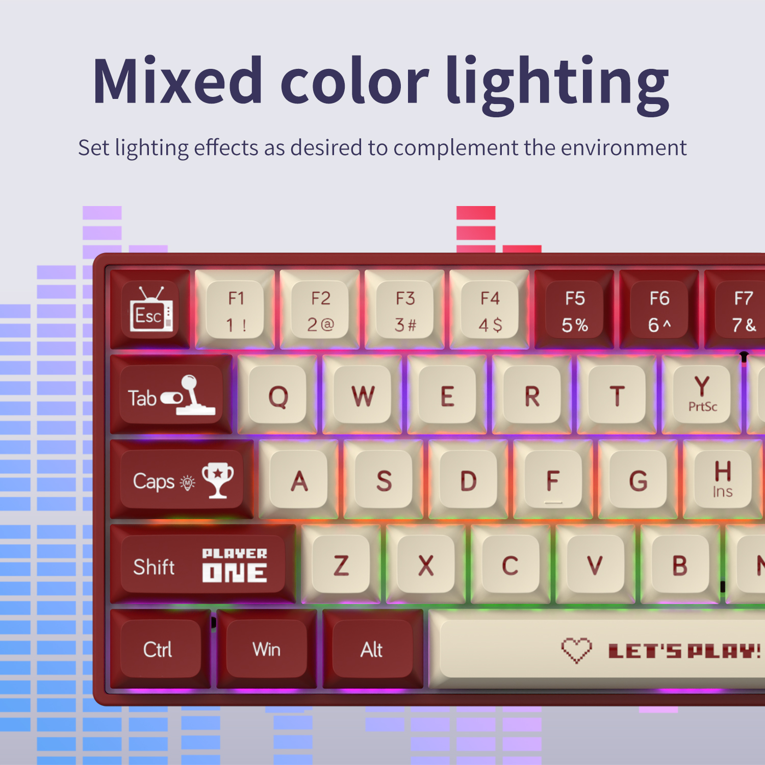 AJAZZ AK680 65% 유선 게이밍 기계식 키보드 - Gaming Keyboard Thocky 리뷰 및 가격