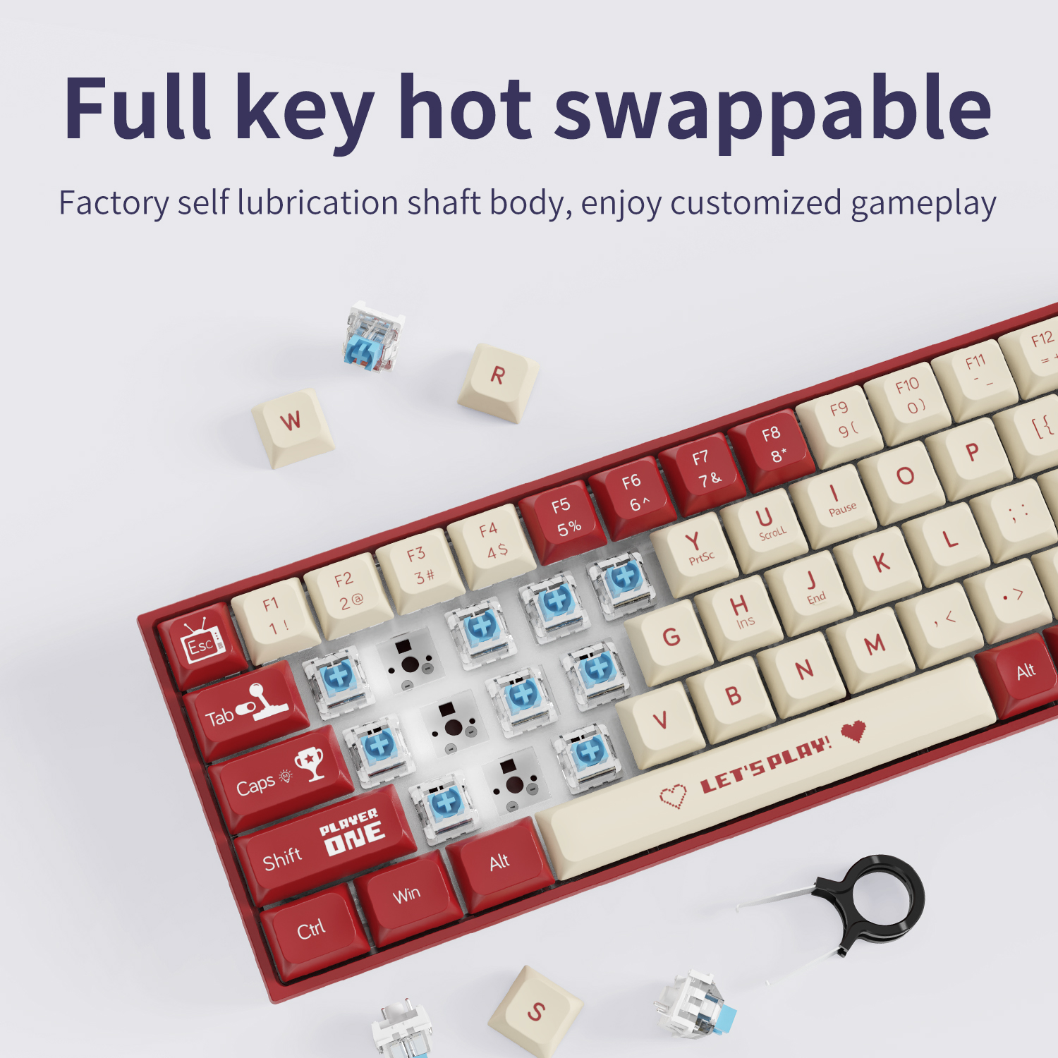 AJAZZ AK680 65% 유선 게이밍 기계식 키보드 - Gaming Keyboard Thocky 리뷰 및 가격