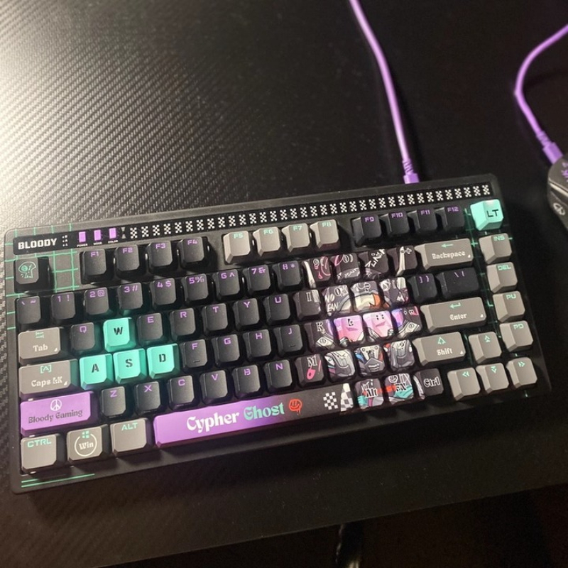 A4Tech AT75 기계식 키보드 핫 스왑 RT 비상 - Gaming Keyboard No Noise 리뷰 및 가격