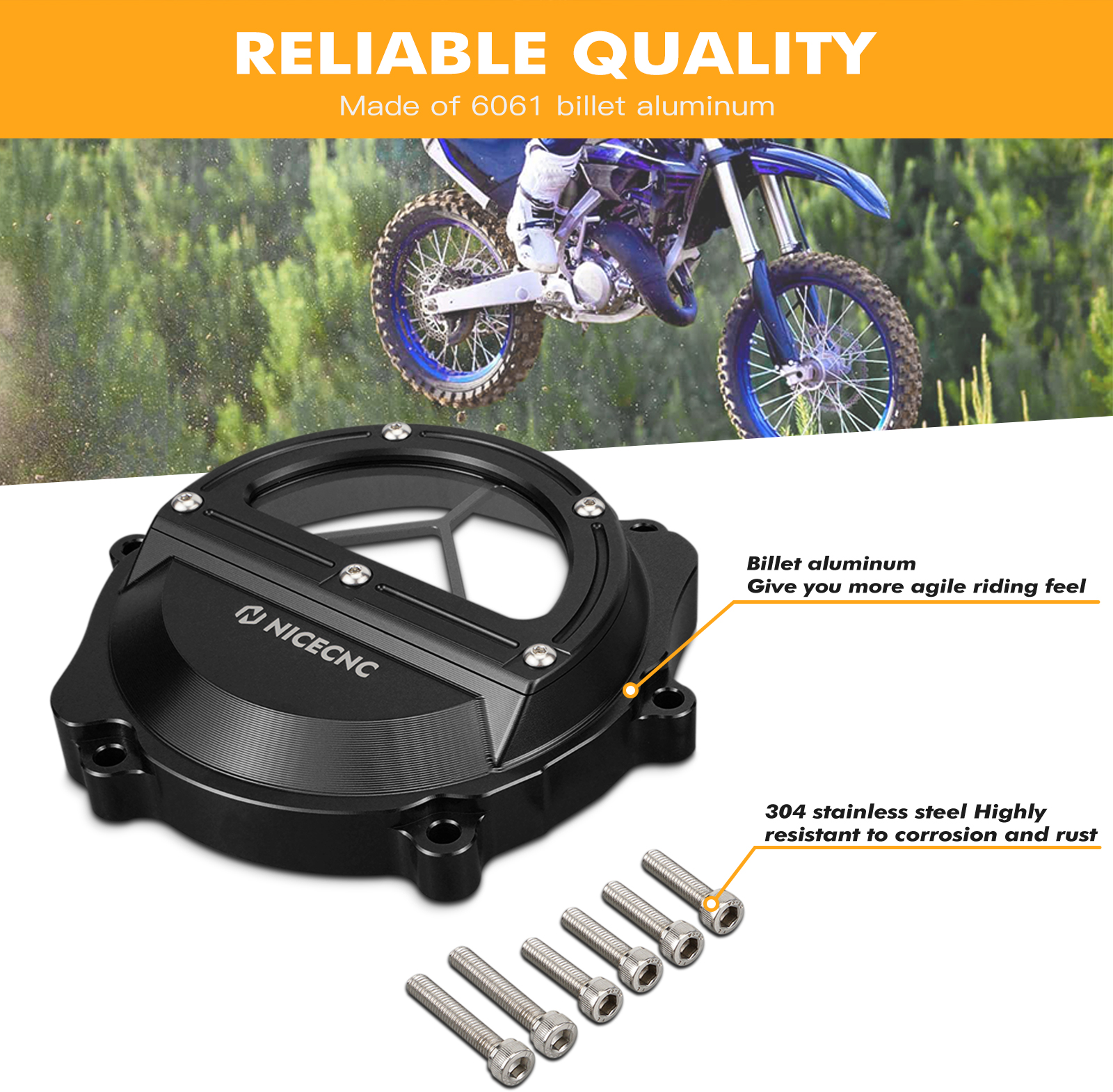 NICECNC For Yamaha YZ85 YZ 85  - Aluminum Case 65 리뷰 및 가격