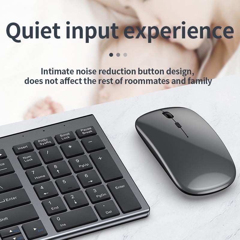 노트북 컴퓨터 2.4G USB 무선 키보드 및 마우스  - Gaming Keyboard Mouse And Headset Combo 리뷰 및 가격