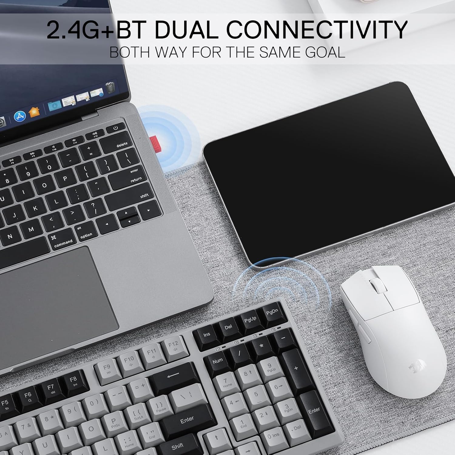 Redragon BK7114 로우 프로파일 2.4G B - Gaming Keyboard Thocky 리뷰 및 가격