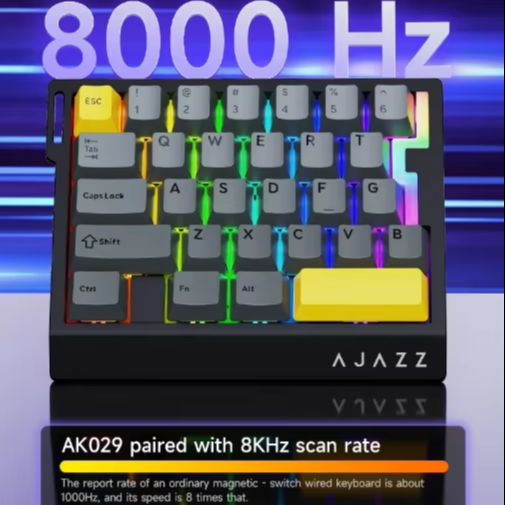 AK029 유선 한손 게이밍 키보드 HE 마그네틱 스위 - Gaming Keyboard Mini 리뷰 및 가격
