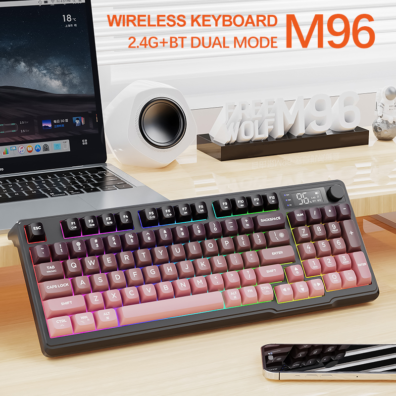 M96 FREEWOLF 멀티디바이스 게이밍 키보드 20 - Keyboard Gaming Mac 리뷰 및 가격
