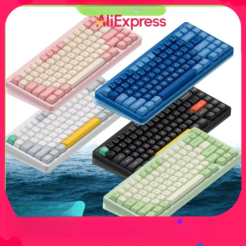 무선 기계식 키보드 3모드 CNC 핫스왑 가스켓 RGB - Gaming Keyboard No Noise 리뷰 및 가격