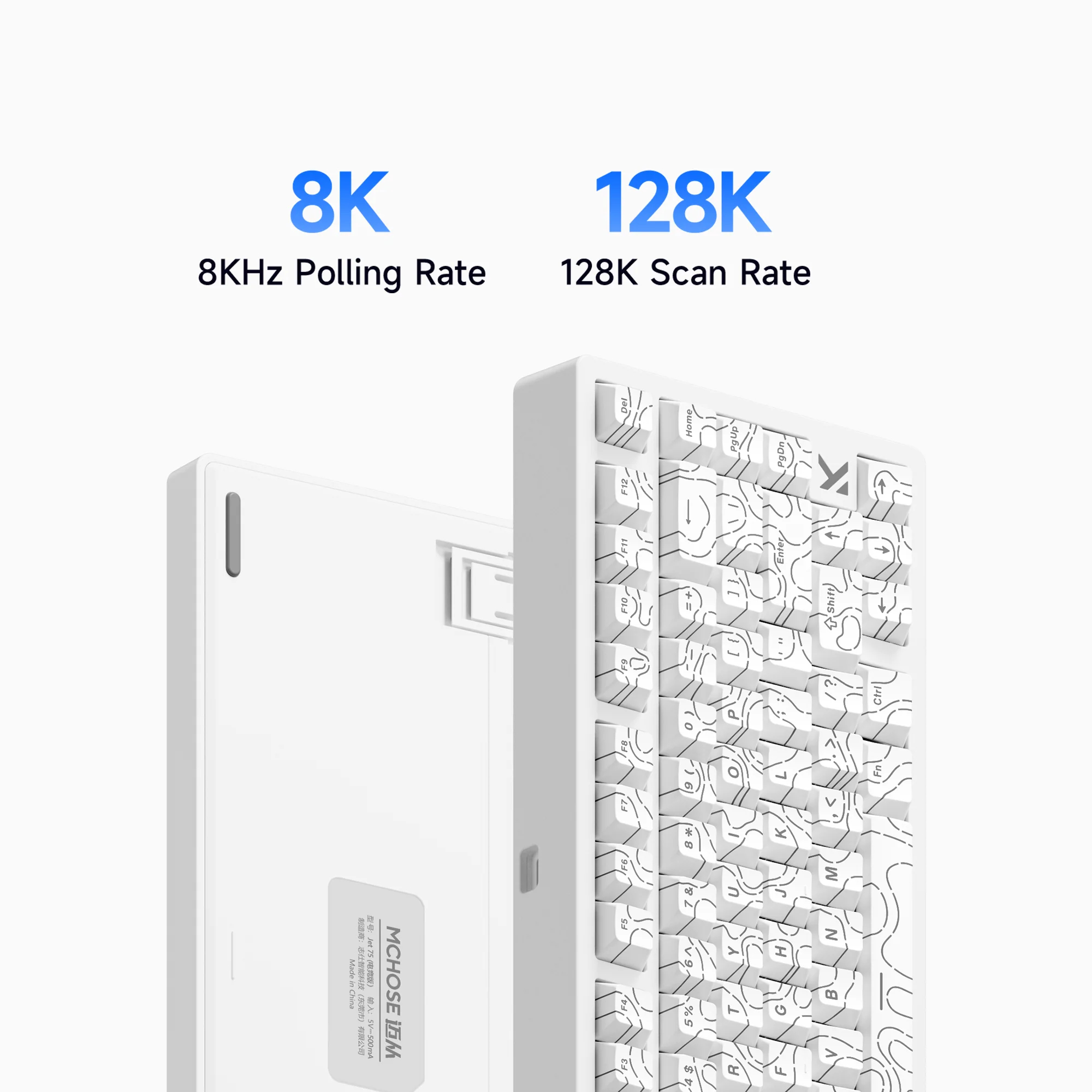 MCHOSE Jet 75 자기 스위치 게임용 키보드 홀 - Gaming Keyboard Hall Effect Switches 리뷰 및 가격
