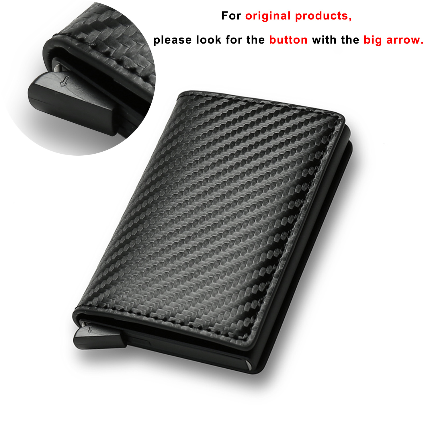 Rfid 알루미늄 남성용 지갑 카드 소지자 지갑 탄소  - Aluminum Case 65 리뷰 및 가격