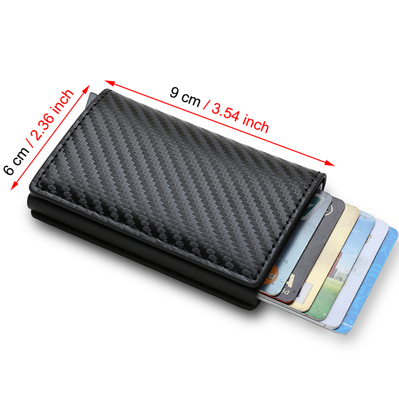 Rfid 알루미늄 남성용 지갑 카드 소지자 지갑 탄소  - Aluminum Case 65 리뷰 및 가격