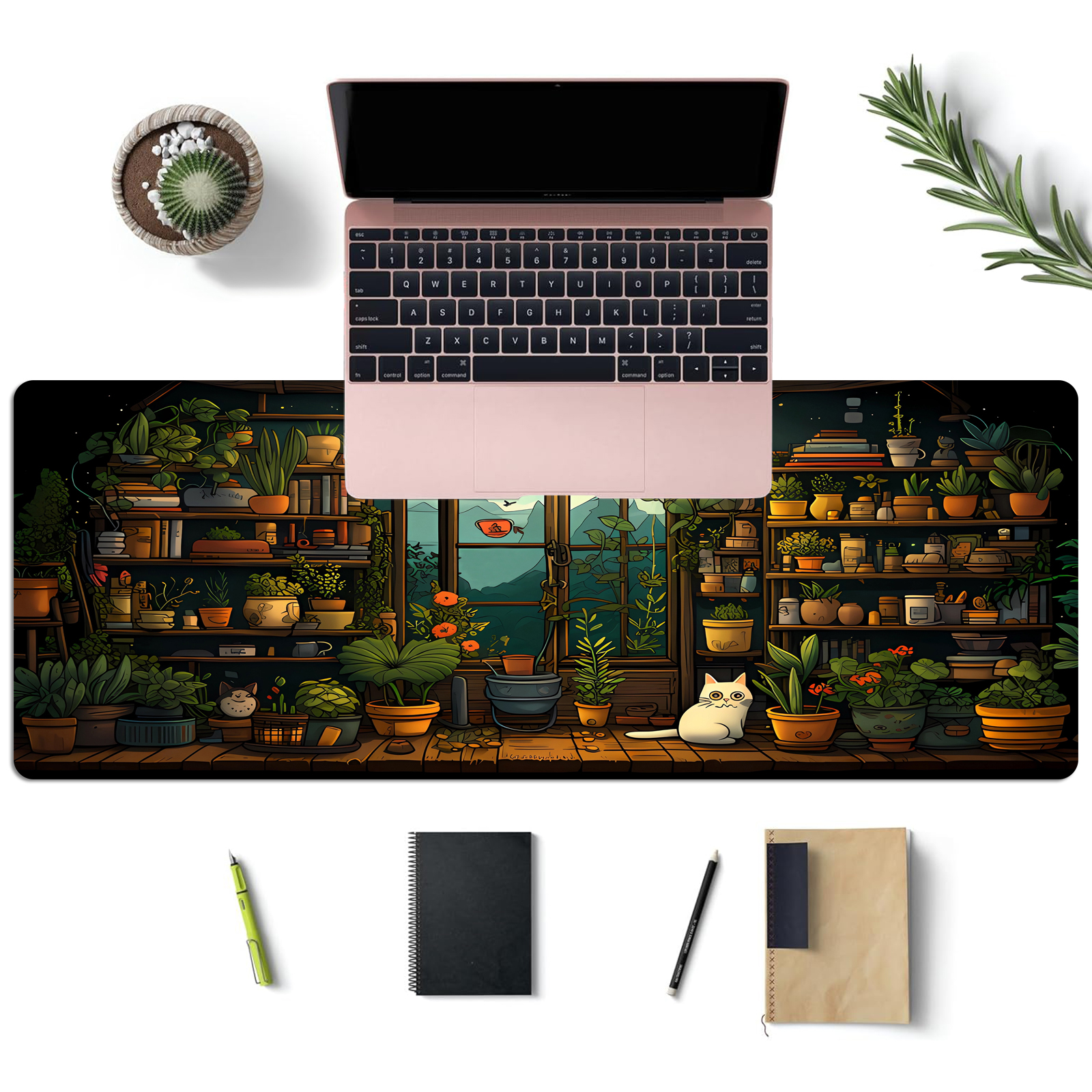 귀여운 고양이 마우스 패드 책상 패드, 귀여운 책상 장 - Gaming Keyboard And Mouse 리뷰 및 가격