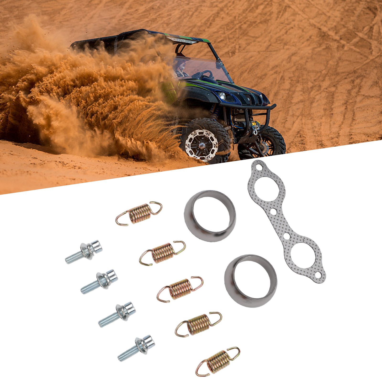 폴라리스 프론티어 머플러 가스켓 키트용 완전한 하드웨어 - Gasket Mount Kit 리뷰 및 가격